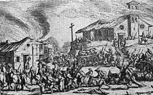 Gravure de Jacques Callot (Nancy 1592-1638)