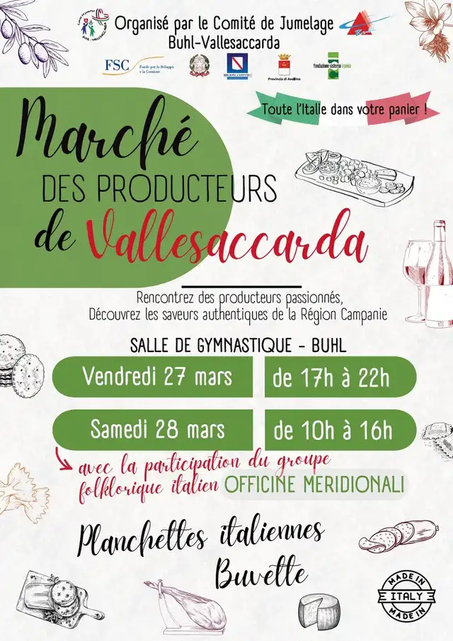 MARCHE DES PRODUCTEURS 27-28 MARS 2026