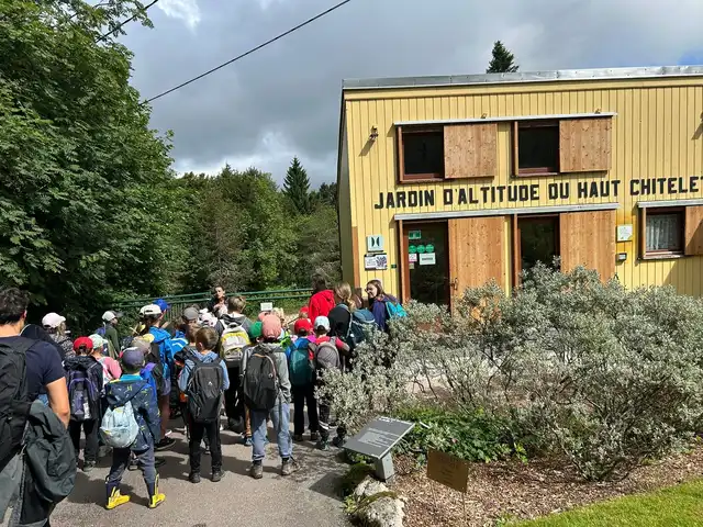 Visite du jardin du Haut Chitelet