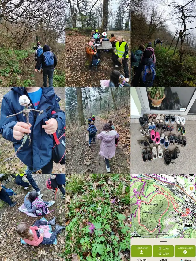 Un mercredi par mois: " Grandir Dehors"