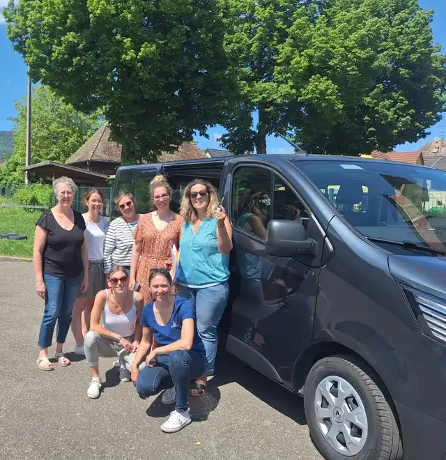 Réception de notre nouveau véhicule 9 places