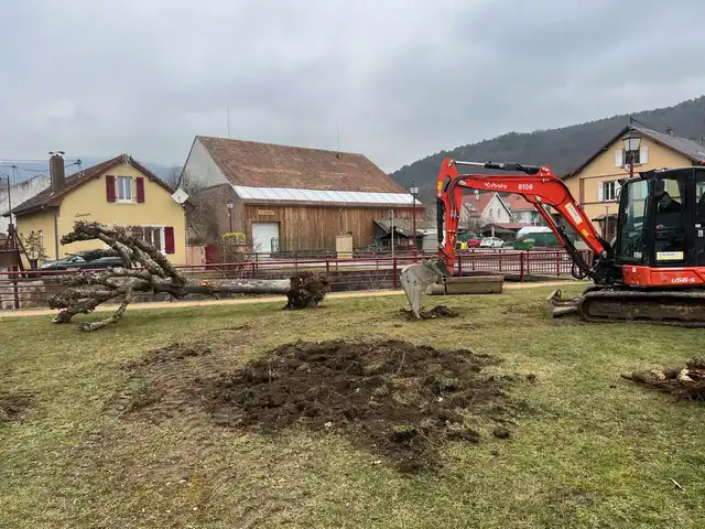 Préparation des fosses 18 février