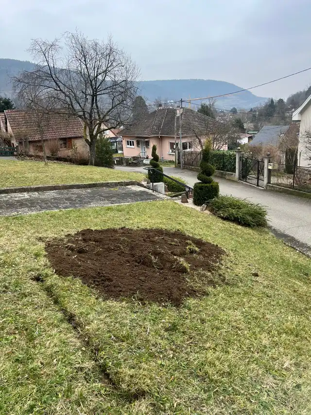 Préparation des fosses 18 février