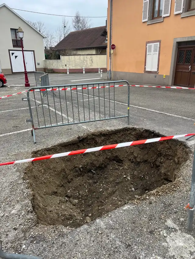 Préparation des fosses 18 février