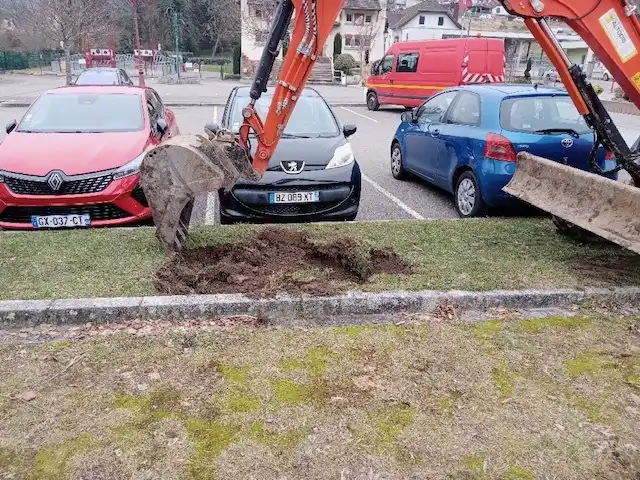 Préparation des fosses 18 février