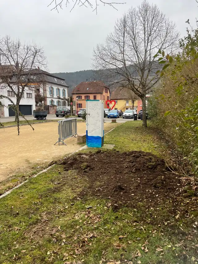 Préparation des fosses 18 février