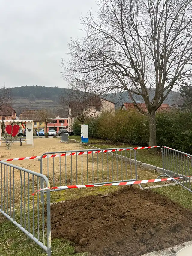 Préparation des fosses 18 février