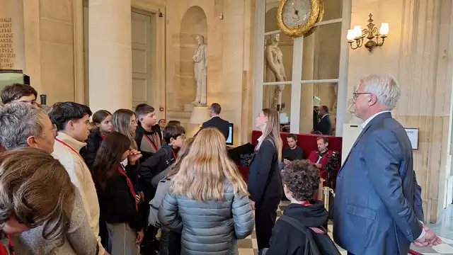 Visite de l'assemblée nationale