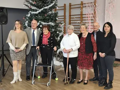 Fête de Noël de l'âge d'or