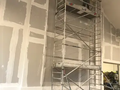 Travaux en régie salle de gymnastique