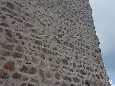 Travaux du château du Hugstein de Juin à Octobre 2018 - 1ère Tranche "La Cristallisation"