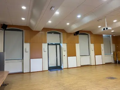 Remplacement des toiles de store grande salle au cercle DECEMBRE