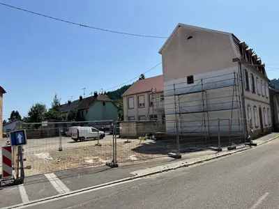Aménagement place de la Mairie juin