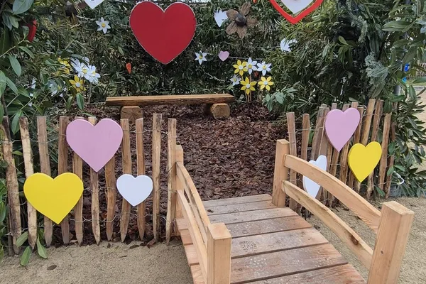 MISE EN PLACE décors pour la ST VALENTIN