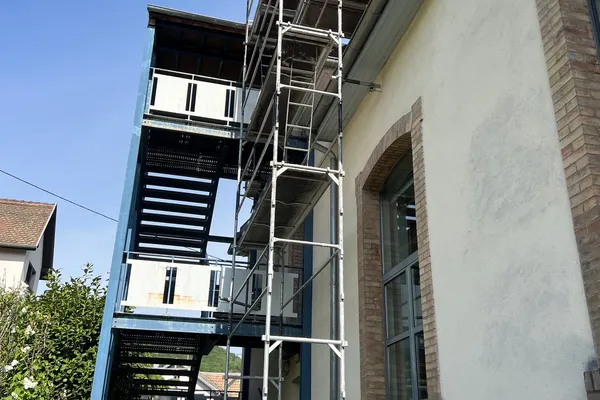 Remise en état cheminée du cercle
